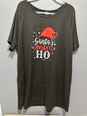 Santa’s Favorite Ho Night Shirt- 3X